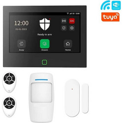 Staniot H700-4G-WIFI Ασύρματο Σύστημα Συναγερμού με 1 Ανιχνευτή Κίνησης, 1 Αισθητήρα Πόρτας, 1 Σειρήνα, 2 Τηλεχειριστήρια, Κέντρο (Wi-Fi / GSM)