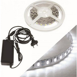 ΤΑΙΝΊΑ LED 6W 12V 3M 4000Κ IP2O ΜΕ ΤΡΟΦΟΔΟΤΙΚΌ