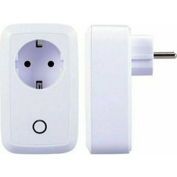 Andowl Q-A224 Μονή Εξωτερική Πρίζα Ρεύματος Wi-Fi Λευκή