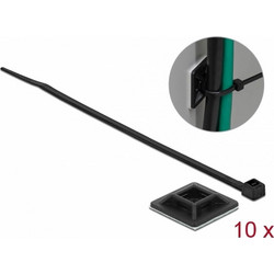 Σφιγκτήρας Τοποθέτησης Καλωδίων Delock - 28 x 28 mm - 10τμχ 18681