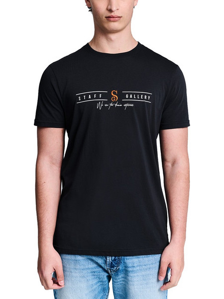 STAFF GALLERY Man T-Shirt Short Sleeve 100% Co