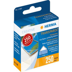 Γωνιές φωτογραφιών Herma αυτοκόλλητες 250τεμ. 1380