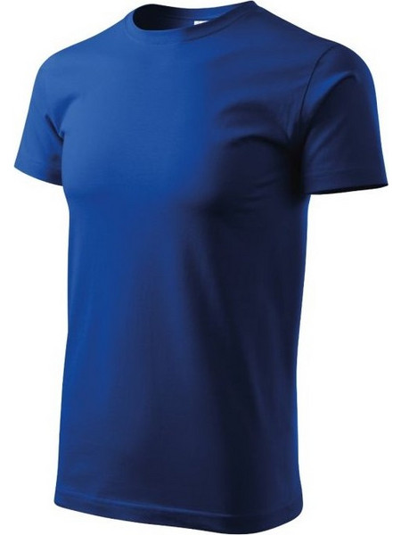 Adler Ανδρικό T-shirt Μπλε Μονόχρωμο MLI-13705