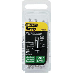 STANLEY Πριτσίνι αλουμινίου 15τεμ. Νο4x12 1-PAA58T
