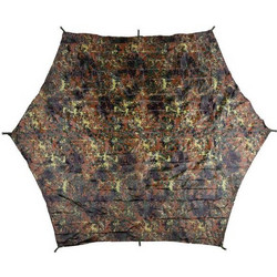 MFH Tarpaulin Hexagon 340x310cm - Flecktarn