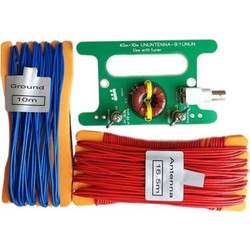 Κεραία HF 40m-10m της QRPGuys model UnUnTenna, μέγιστη ισχύς 10W