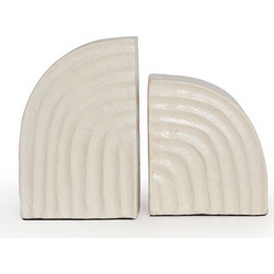 Διακοσμητικό Book End White (14x9x22) Soulworks 0750022