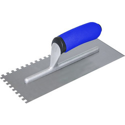 BORMANN PRO BHT5826 ΜΥΣΤΡΙ ΠΛΑΚΙΔΙΩΝ ΙΝΟΧ ΜΕ ΠΛΑΣΤΙΚΗ ΛΑΒΗ 280x130mm 10x10mm 063124
