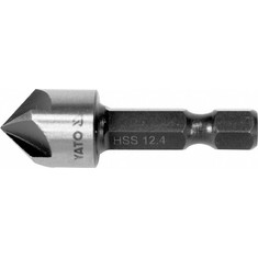 YATO ΦΡΕΖΑ ΜΕΤΑΛΛΟΥ 12,4mm HSS (HEX YΠΟΔΟΧΗ) YT-44724