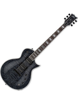 ESP LTD EC-1000 Piezo Ηλεκτρική Κιθάρα Single Cut με HH Μαγνήτες και Ταστιέρα Rosewood See Thru Black