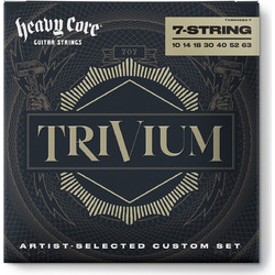 Dunlop Heavy Core Trivium TVMN1063-7 Σετ 7 Χορδές Ηλεκτρικής Κιθάρας 10-63" Hard Tension