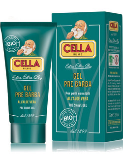 Cella Aloe Pre-Shave Gel Ξυρίσματος 75ml