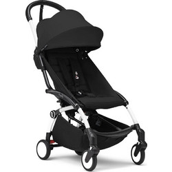 Stokke Yoyo Καρότσι Μωρού Μπαστούνι White Black