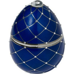 Vila Hermanos Αρωματικό Κερί Azul Marino Raya Plata Kεραμικό Mπλε Mε Aσήμι (220 gr)