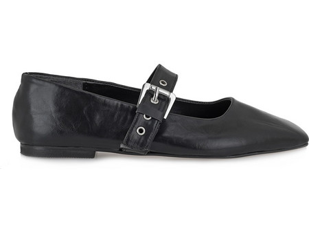 MOI ATHENS MARY JANE T128B2511001 - ΜΑΥΡΟ MO25-1001-BLACK