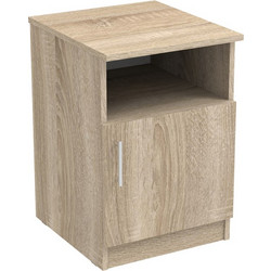 Κομοδίνο Galdi pakoworld σε sonoma απόχρωση 40x45x60εκ 361-000033
