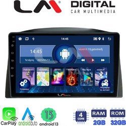 LM Digital ZN4308 Ηχοσύστημα Αυτοκινήτου με Οθόνη Αφής & GPS