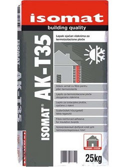 Isomat AK-T35 Κόλλα Θερμομονωτικών Πλακών Γκρι 25kg