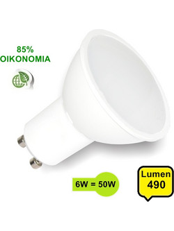Λάμπα Spot Led GU10 6 Watt 120 Φώς Ημέρας 590 lm 29129