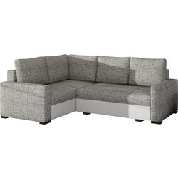 Rona Γωνιακός Καναπές Αριστερή Γωνία Γκρι 240x165x90cm 16391059