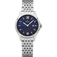 Festina Γυναικείο Ρολόι με Ασημί Μεταλλικό Μπρασελέ F16748/3