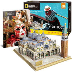 Puzzle CubicFun 3D National Geographic Venice 107 Κομμάτια