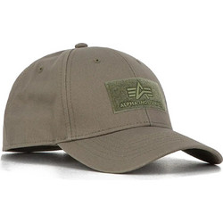 Alpha Industries VLC Ανδρικό Καπέλο Jockey Υφασμάτινο Χακί 168903-257