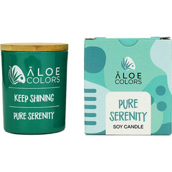 Aloe+ Colors Κερί Σόγιας Pure Serenity 1τμχ