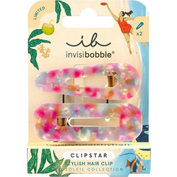 Invisibobble Clipstar Au Soleil Dazzling Wave Κλιπ Μαλλιών 2τμχ