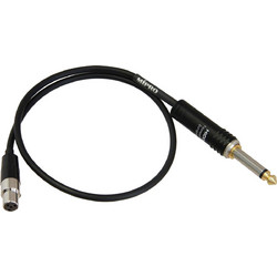 MIPRO MU50G Καλώδιο Κιθάρας για Bodypack 6.35mm-TA4F 4-pin mini XLR, 0.60m
