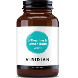 Viridian L-Theanine & Lemon Balm 30 Κάψουλες