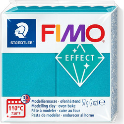 Πηλός Fimo Effect 57g. Metal Turquoise 36