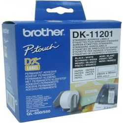 Ετικέτες για Εκτυπωτή Brother DK11201 29 x 90 mm Λευκό