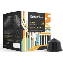 Il Caffe Italiano Κάψουλες Espresso Roma Συμβατές με Μηχανή Dolce Gusto 16τμχ