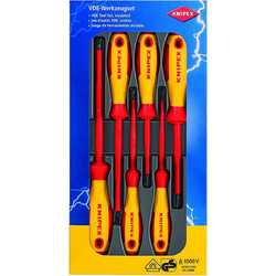 Knipex 002012V01 - Κατσαβίδια VDE 1000V Σετ 6 Τμχ