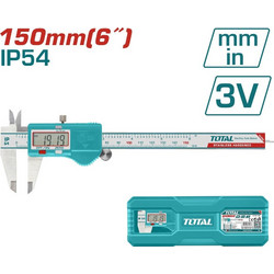 TOTAL ΠΑΧΥΜΕΤΡΟ ΙΝΟΧ ΨΗΦΙΑΚΟ 150mm (TMT321506)