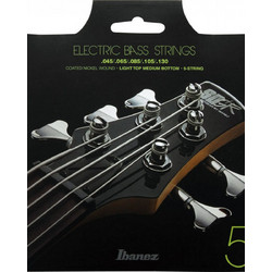 Ibanez IEBS-5C Σετ 5 Χορδές Ηλεκτρικού Μπάσου Nickel Plated Steel 45-130" Medium Tension