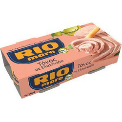Τόνος Σε Ελαιόλαδο Rio Mare (2x160 g)