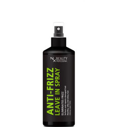 NX Beauty Professional Anti-Frizz Leave In Spray Leave In Conditioner Spray για Φριζάρισμα 200ml