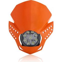 Μάσκα-φανάρι Acerbis Fulmine led _ 22772.010 _ πορτοκαλί