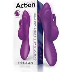 IntoYou Action No.Eleven Bunny G-Spot Δονητής Rabbit 20.6cm Μωβ