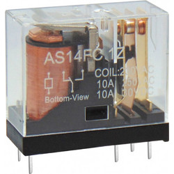 RELAY MINI 1P 230 VAC 10A AS14FC RGN Τεμάχια:10 01.077.0849