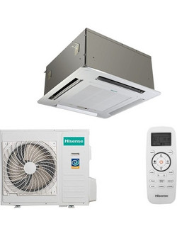 Hisense AUC140UR4RKC8/AUW140U6RN8 Επαγγελματικό Κλιματιστικό Inverter Κασέτα 46000 BTU