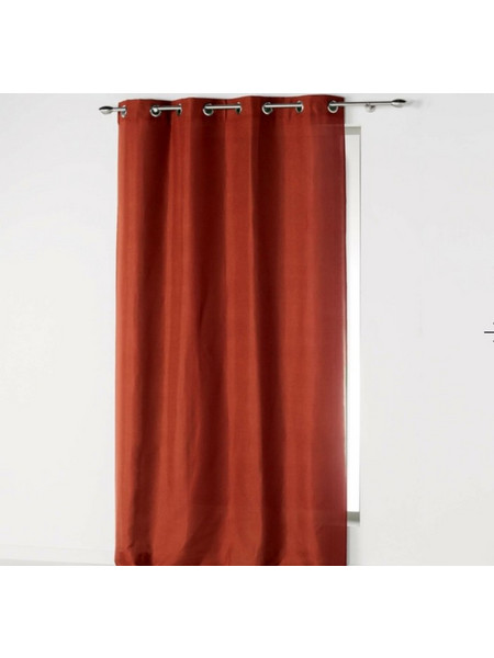 Kipper Κουρτίνα Συσκότισης με Τρουκς 140x260 Absolou Terracotta