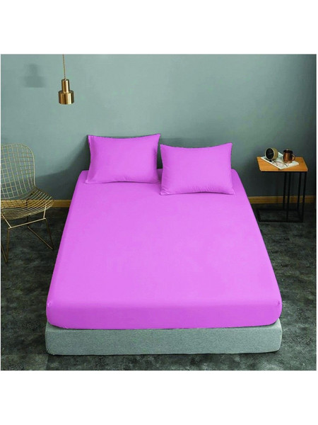 Komvos Σεντόνι Υπέρδιπλο 220x240 Home Lilac