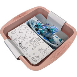 Ταψί Σιλικόνης Ορθογώνιο 27x25x5cm σε 3 Χρώματα TnS 03-950-3999