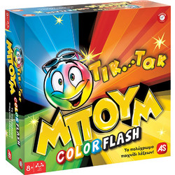 AS Company Τικ Τακ Μπουμ Color Flash Επιτραπέζιο Παιχνίδι για Παιδιά 8+ Ετών για 3+ Παίκτες