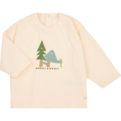 Μπλουζάκια με μακριά μανίκια Petit Bateau TRAM