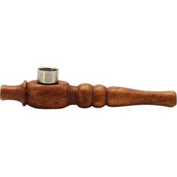 Ξύλινη Πίπα Hemp Καφέ 2 Rings - 11cm