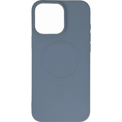 Liquid Silicone Case MagSafe for iPhone 16 Pro Max - light gray